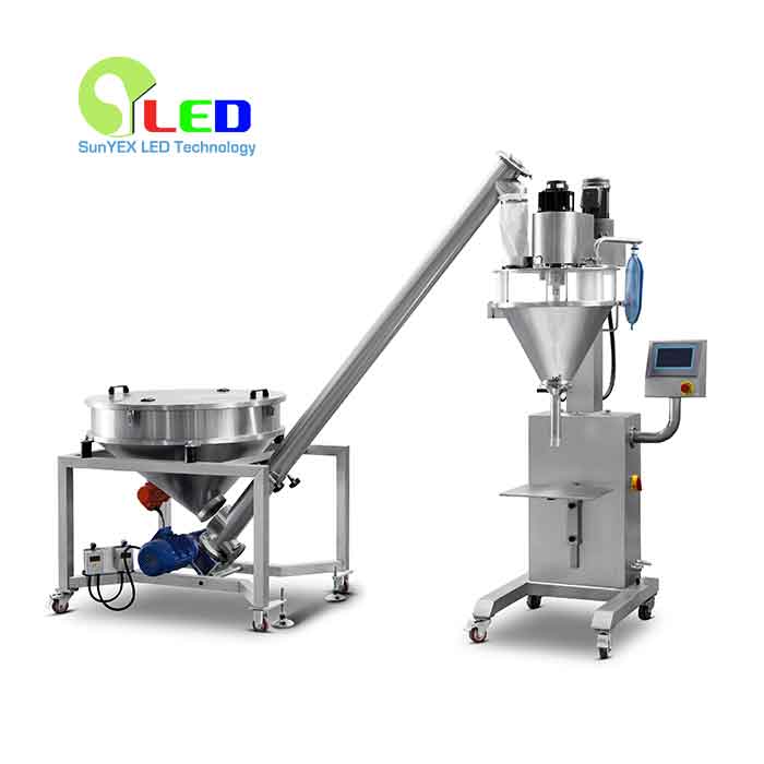 SYX-5F Semi-automatic powder filler mac